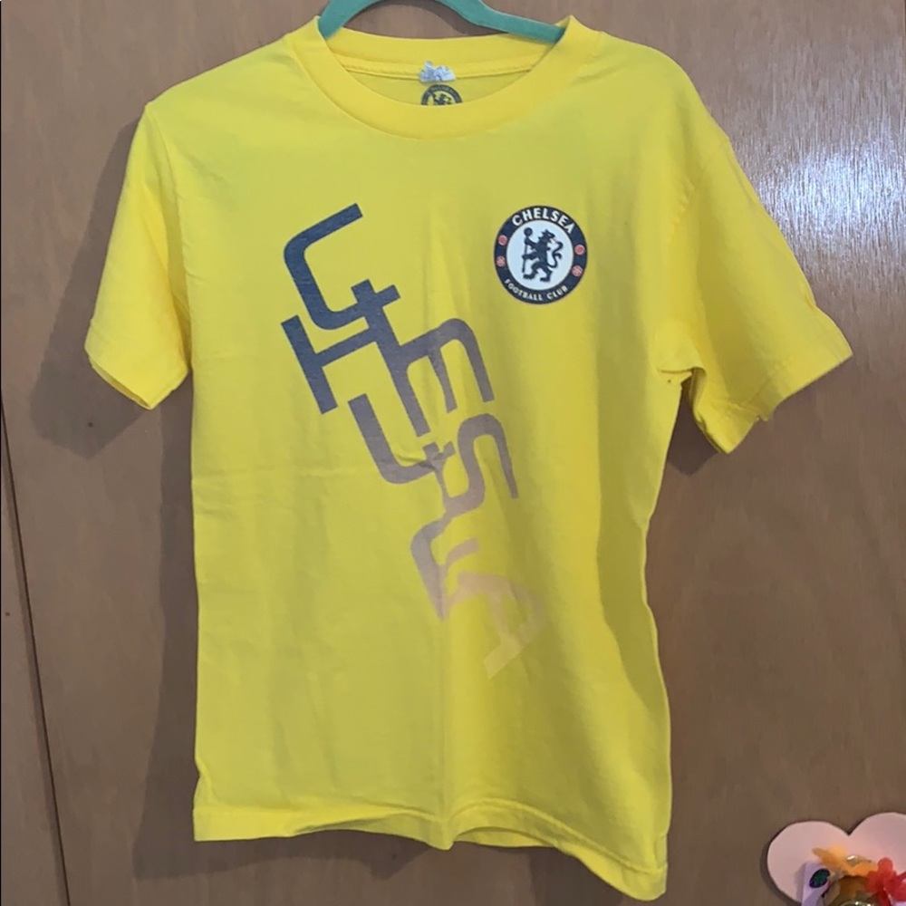 yellow chelsea t-shirt